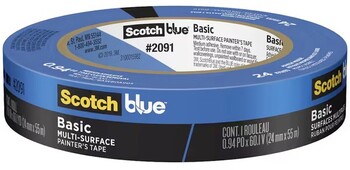 ScotchBlue Basic Painters Tape 2091 24mm x 55m