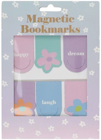Otto Colour Therapy Magnetic Bookmarks 6 Pack
