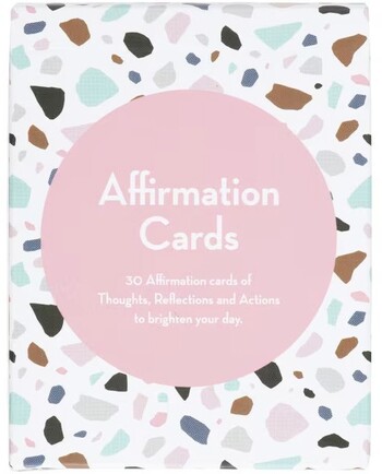 Otto Brights Terrazzo Affirmation Cards