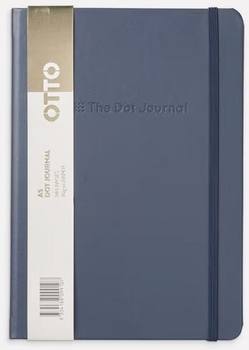Otto A5 Bullet Journal 240 Page Navy Blue
