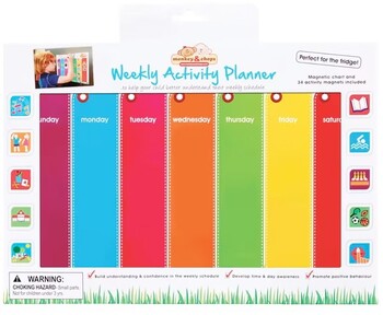 Monkey and Chops Weekly Activity Planner