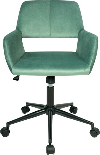 Otto Nordby Desk Chair Velvet Green