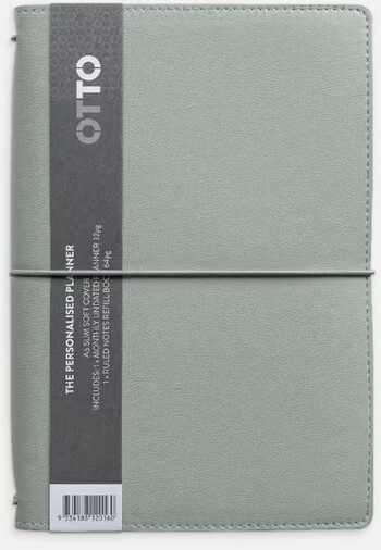Otto Personal Undated Planner Teal