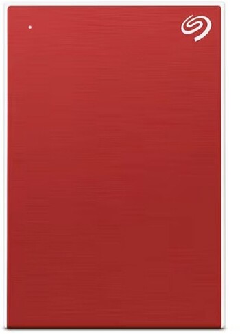 Seagate 4TB OneTouch Portable Hard Drive Ruby Red