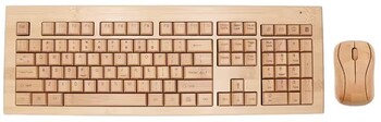 Otto Bamboo Wireless Keyboard and Mouse