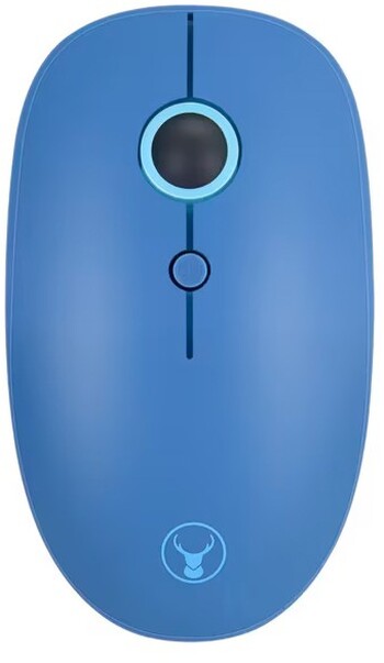 Bonelk M-257 Wireless 4 Button Mouse Blue