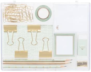 Otto Gold Stationery Set Mint 41 Pieces