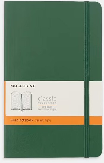 Moleskine Classic Soft Cover Ruled Notebook