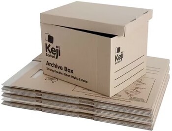 Keji Standard Archive Box 10 Pack