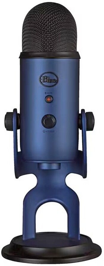 Blue Yeti 3-Capsule USB Microphone Blue