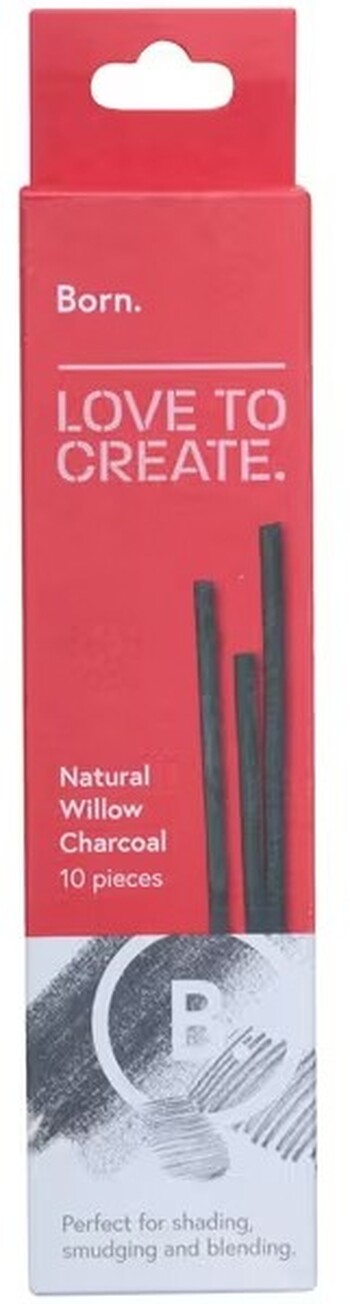 Born Willow Charcoal Sticks 10 Pack
