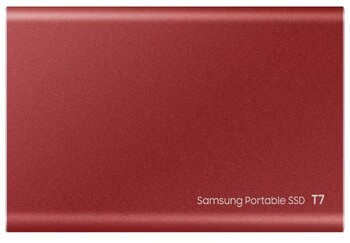 Samsung T7 2TB Portable SSD Red