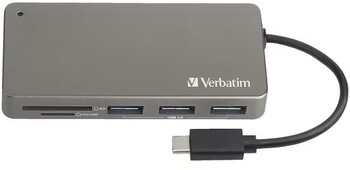 Verbatim USB-C Card Reader Hub