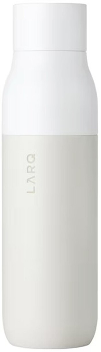 LARQ PureVis Water Bottle 500mL Granite White