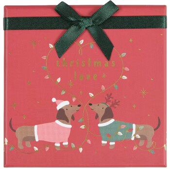 Otto Christmas Gift Card Box Small Dachshund