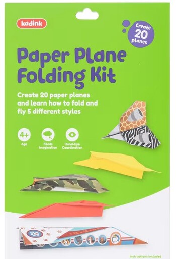 Kadink Paper Plane Folding Kit