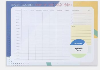 Studymate A3 Weekly Desk Planner 60 Sheets