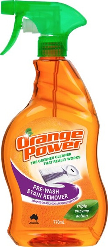 NEW Orange Power 770ml Pre-Wash Stain Remover - Bunnings Warehouse  Catalogue - Salefinder