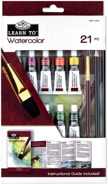 Royal & Langnickel Learn To Art Watercolour Set 21 Piece