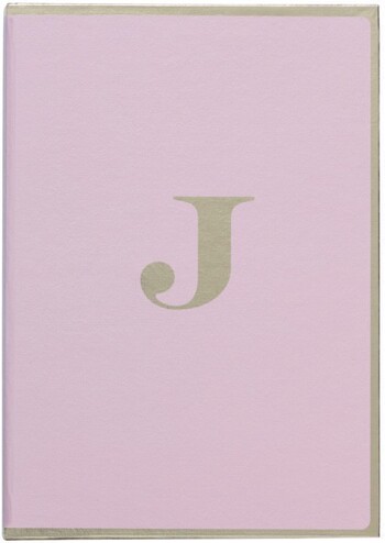 Otto Initial Notebook J 160 Pages