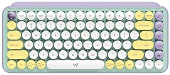 Logitech Pop Keys Wireless Keyboard Daydream Mint