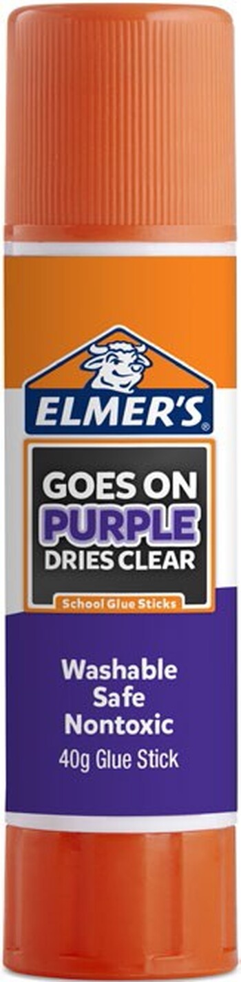 Elmer's Disappearing Purple Glue Stick - 40G