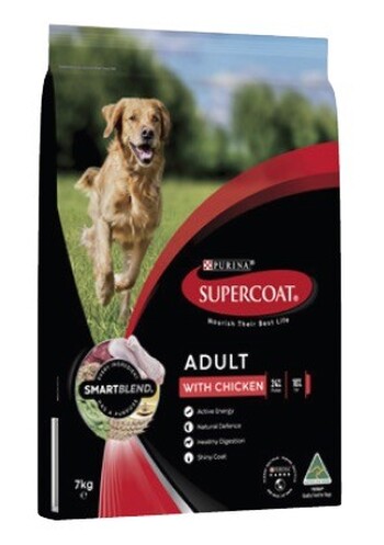 Coles supercoat shop dry dog food