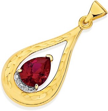 Prouds on sale ruby pendant