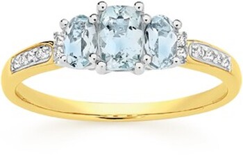 Prouds aquamarine deals ring