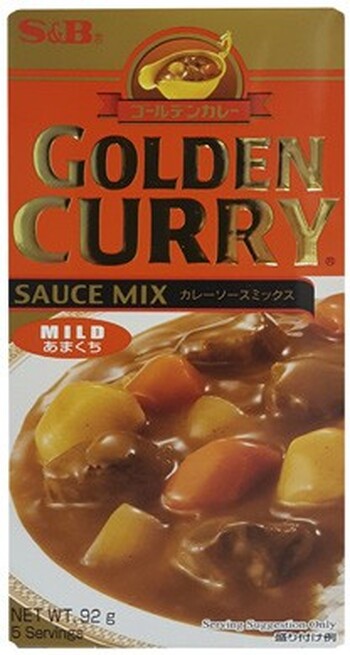 S&b Golden Curry Mix Mild 92G