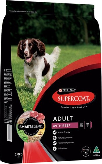 Supercoat dog best sale food woolworths