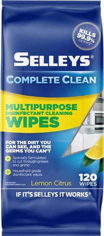 Selleys Complete Clean Multipurpose Wipes - Selleys