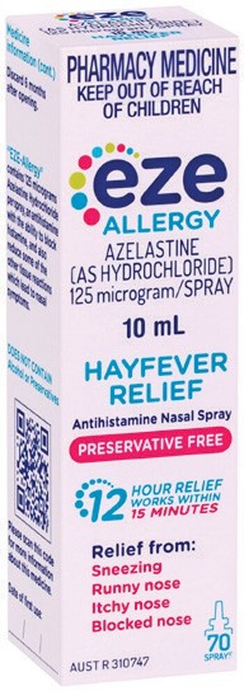 Eze Allergy Nasal Spray 10mL