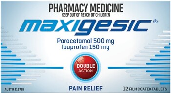 Maxigesic 12 Tablets