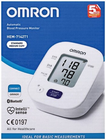 Omron HEM-7142T1 Automatic Blood Pressure Monitor