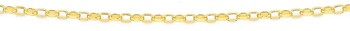 9ct Gold 55cm Solid Belcher Chain