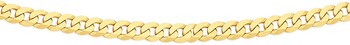 9ct Gold 70cm Solid Curb Chain