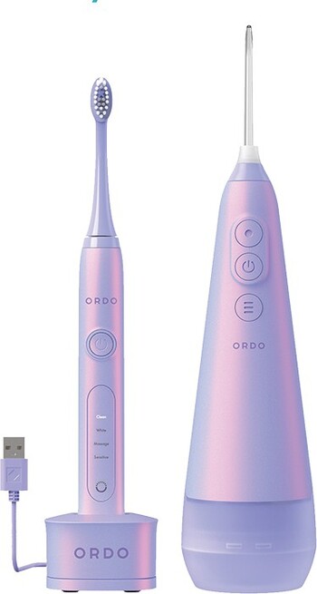 Ordo Sonic+ Flosser and Electric Toothbrush Bundle