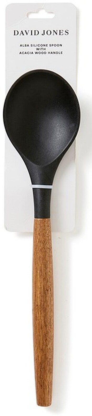 David Jones Collection ‘Alba’ Silicone Spoon with Acacia Wood Handle