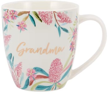 NEW Floral Grandma Mug