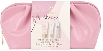 OXX Bodycare Mother's Day Love Always Cosmetic Bag Set - Rose and Vanilla Scented