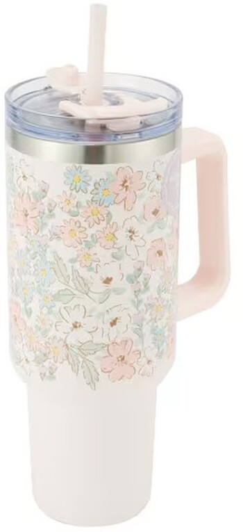 1.18L Floral Mother's Day Jumbo Tumbler with Handle