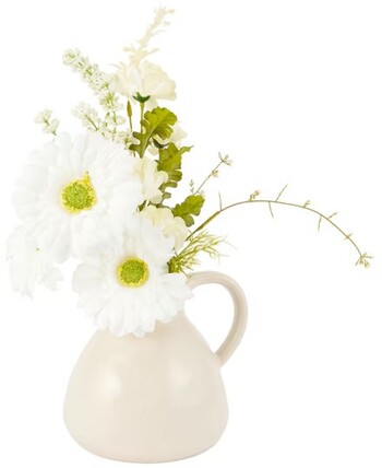Artificial Field Flowers in Vase