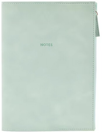 A5 Journal with Zip - Mint