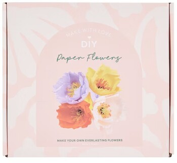 Make Your Own Everlasting Paper Flowers Set
