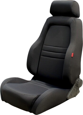 Autotecnica Adventurer Outback 4x4 Sports Recliner Seat Black