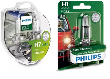 Philips Longlife Headlight Globes