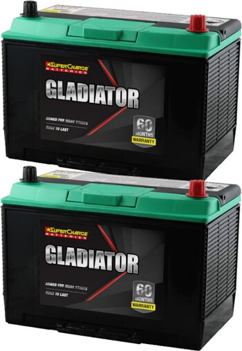 Supercharge Gladiator 12V Battery Range
