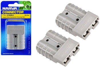 Narva 50AMP Twin Pack Heavy Duty Connector Plug