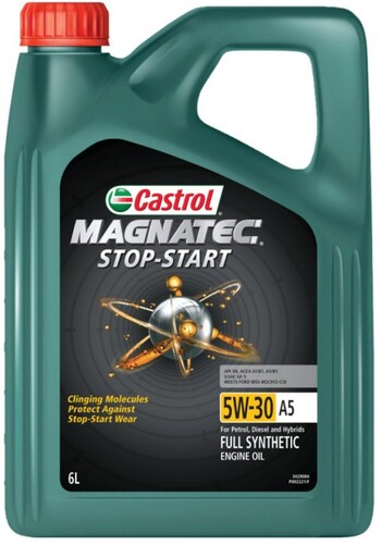 Castrol Magnatec Stop Start Full Synthetic 5W30 A5 6L